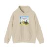 Sherlock, Winnie and Popeye sitting on a Bench Hoodie - Image 4