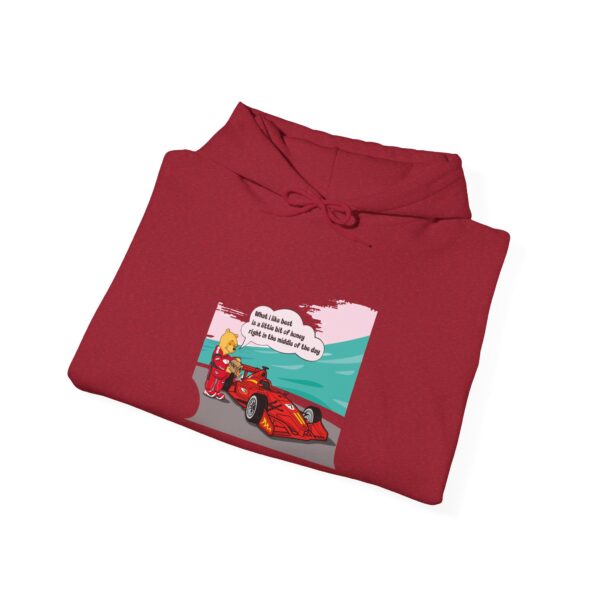 Winnie is refueling a race car Hoodie - Image 19