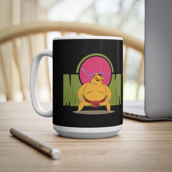 Winnie Sumoist Coffee Mug - Perfect for Gifts and Morning Motivation - Image 3