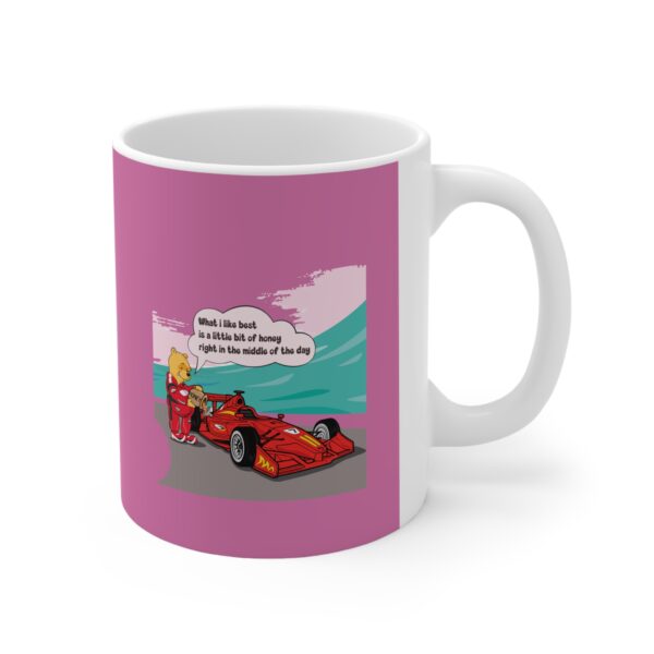 Winnie is refueling a race car Cup - Image 2