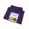 Sherlock, Winnie and Popeye sitting on a Bench Hoodie - Image 17