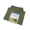 Sherlock, Winnie and Popeye sitting on a Bench Hoodie - Image 8