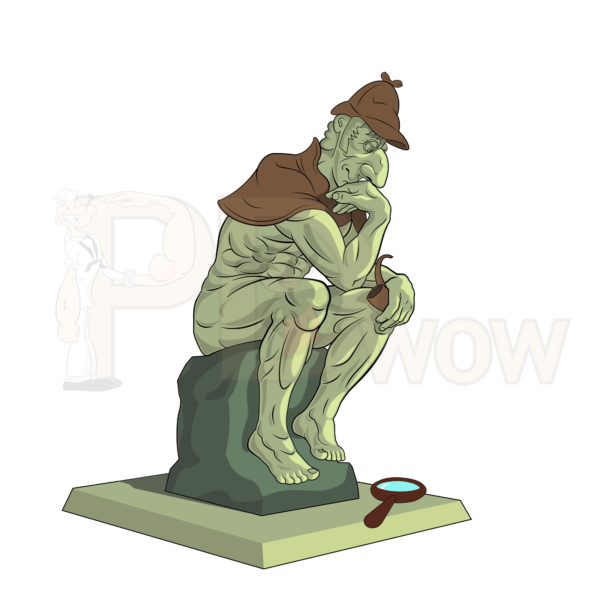 Sherlock Holmes Thinker