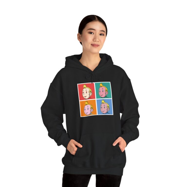 Pop Color Figure Illustration Art Hoodie