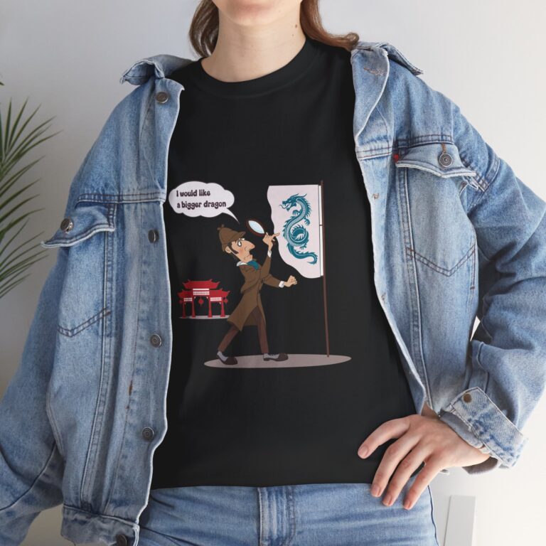 Dry Humor Fantasy Illustration T-Shirt