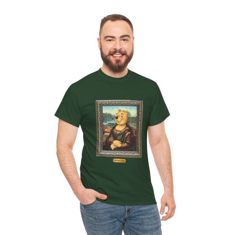 Gentle Portrait Bear Illustration T-Shirt