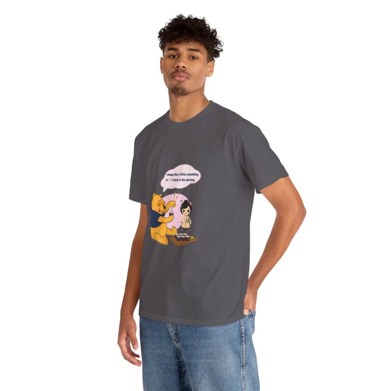 Playful Sushi Illustration T-Shirt