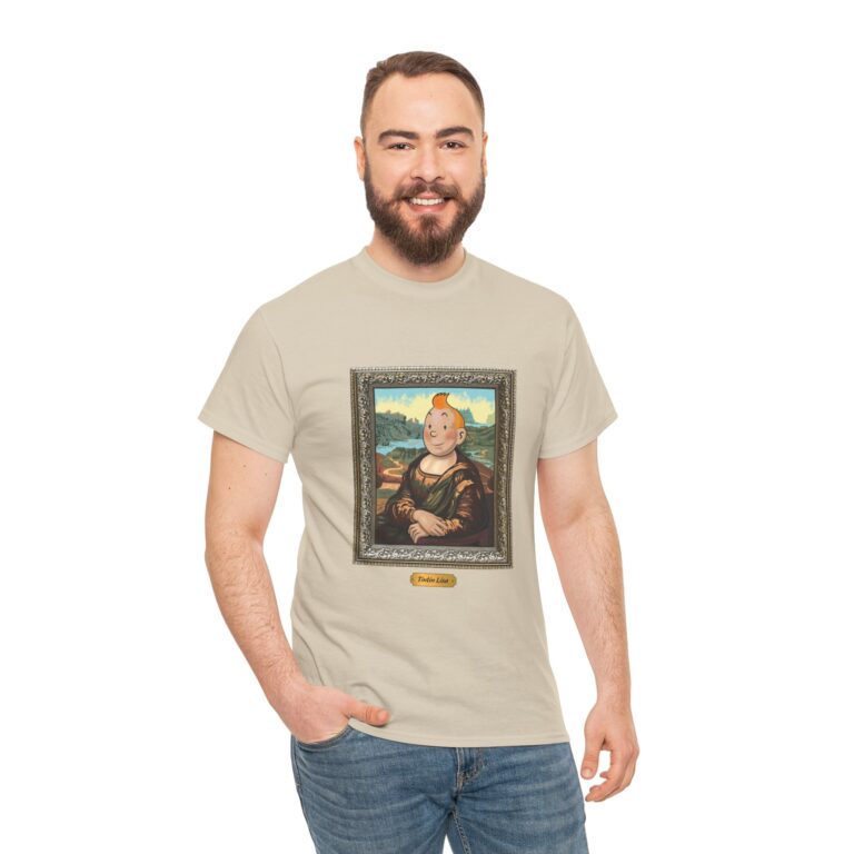 Curious Traveler Portrait Illustration T-Shirt
