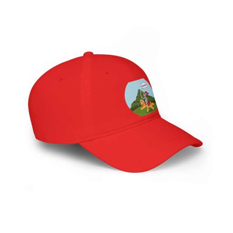 European Comic Explorer Knight & Storybook Bear Adventure Cap