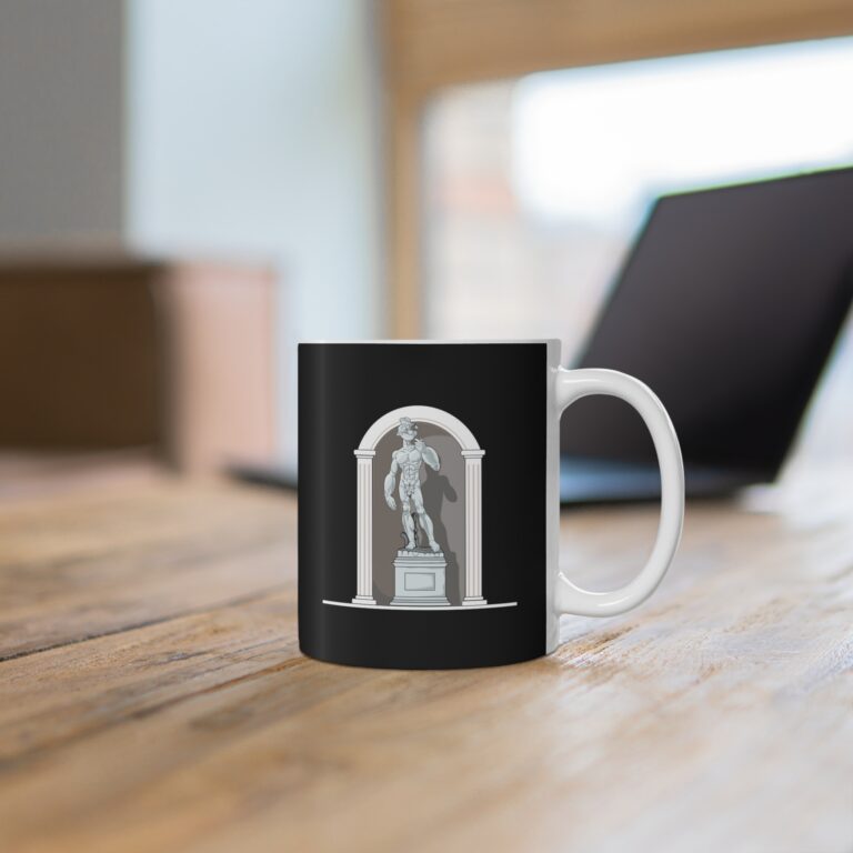 Modern Stone Figure Illustration Cup