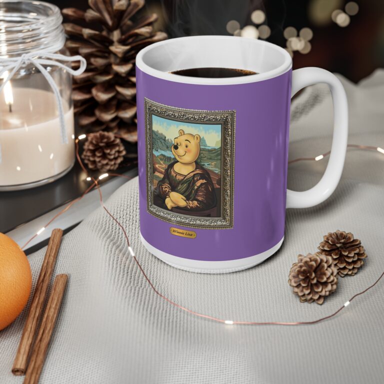 Storybook Bear Character Renaissance Whimsy Cup