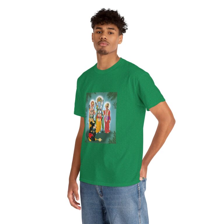 Illustrated Deities & Companions — India Fusion T-Shirt