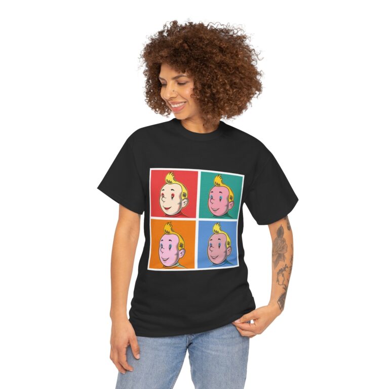 Graphic Pop Expression Illustration T-Shirt