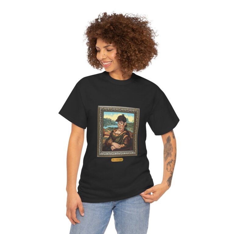 Classic Mystery Portrait Illustration T-Shirt