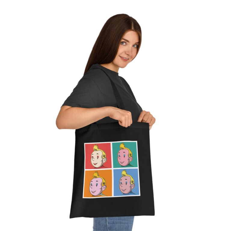 European Comic Explorer AWstyle Pop Art Tote Bag