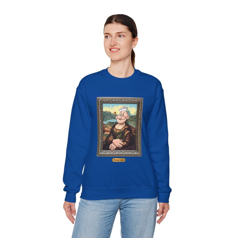 Bold Sailor Figure in Classic Portrait Art Sweatshirt