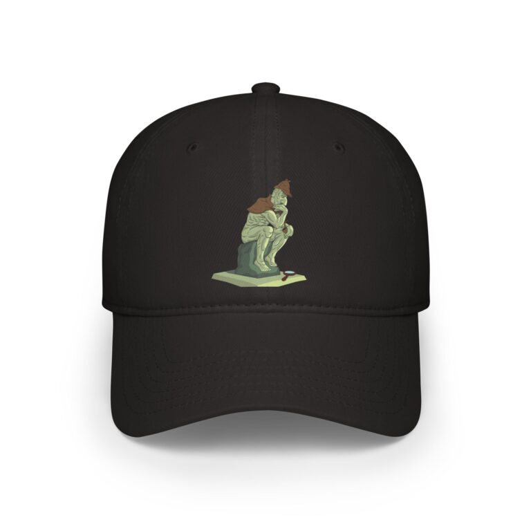 Classic Consulting Detective Thinker Sculpture Art Cap