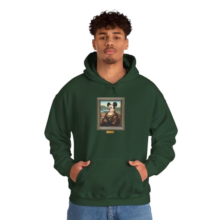Classic Cartoon Portrait Hoodie – Renaissance Pop Art Style
