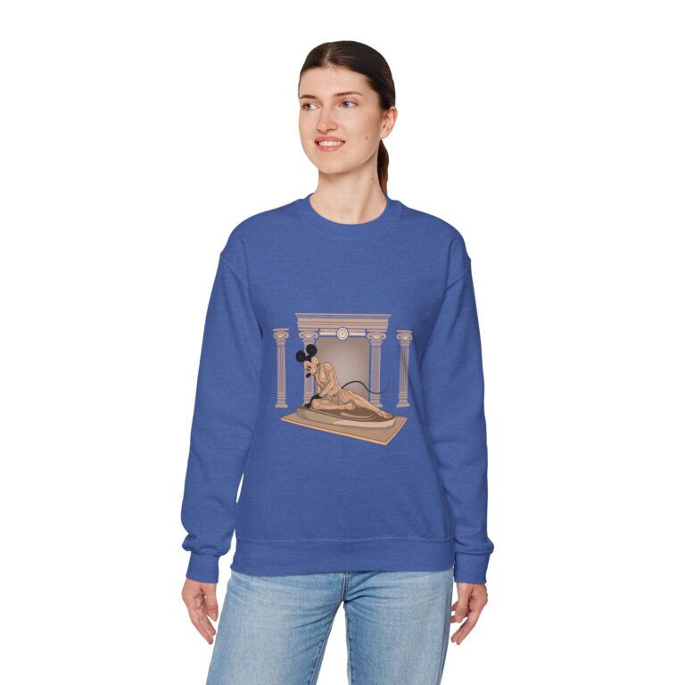 Fallen Hero Classical Sculpture Remix Sweatshirt