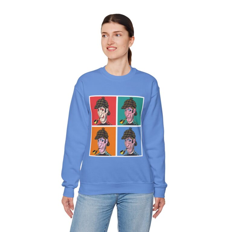 Pop Art Classic Detective Multi-Panel Design Sweatshirt