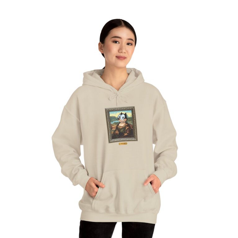 Classic Cartoon Portrait Hoodie – Vintage Pop Art Fusion