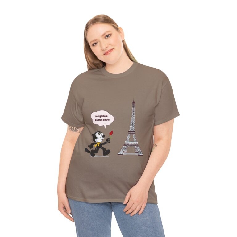 Romantic City Illustration T-Shirt