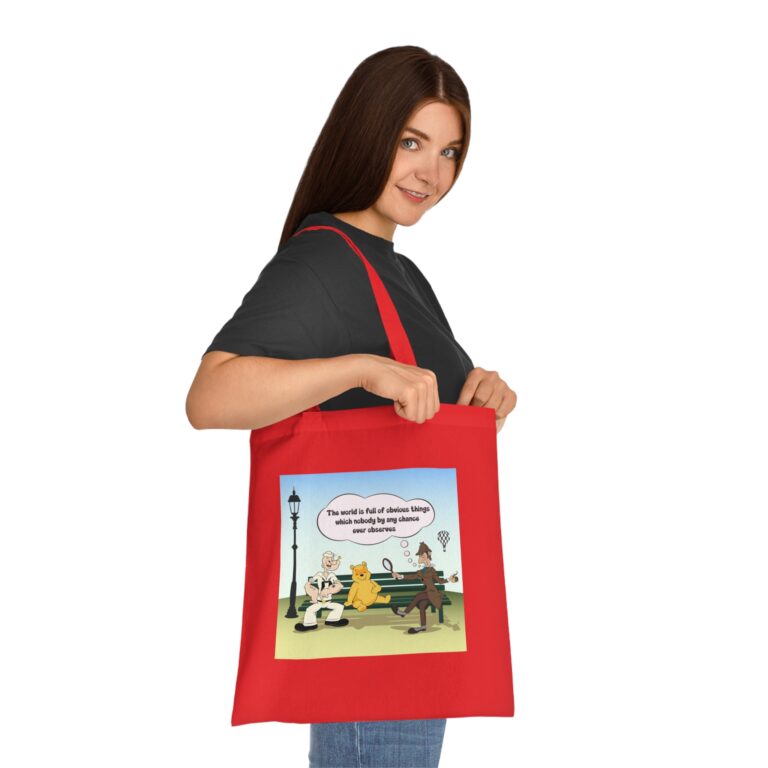 Three Iconic Archetypes on a Park Bench Art Tote Bag