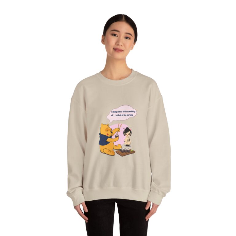 Playful Sushi Lover Illustration Art Sweatshirt